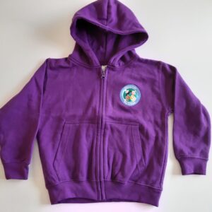 Llangynidr Pre School zipped hoodie