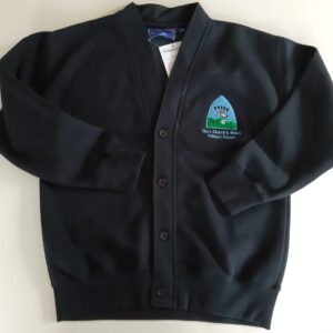 Clyro Primary School navy cardigan