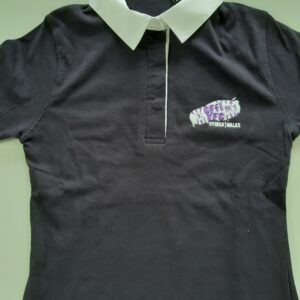 Wales YFC officer men's navy/white rugby top